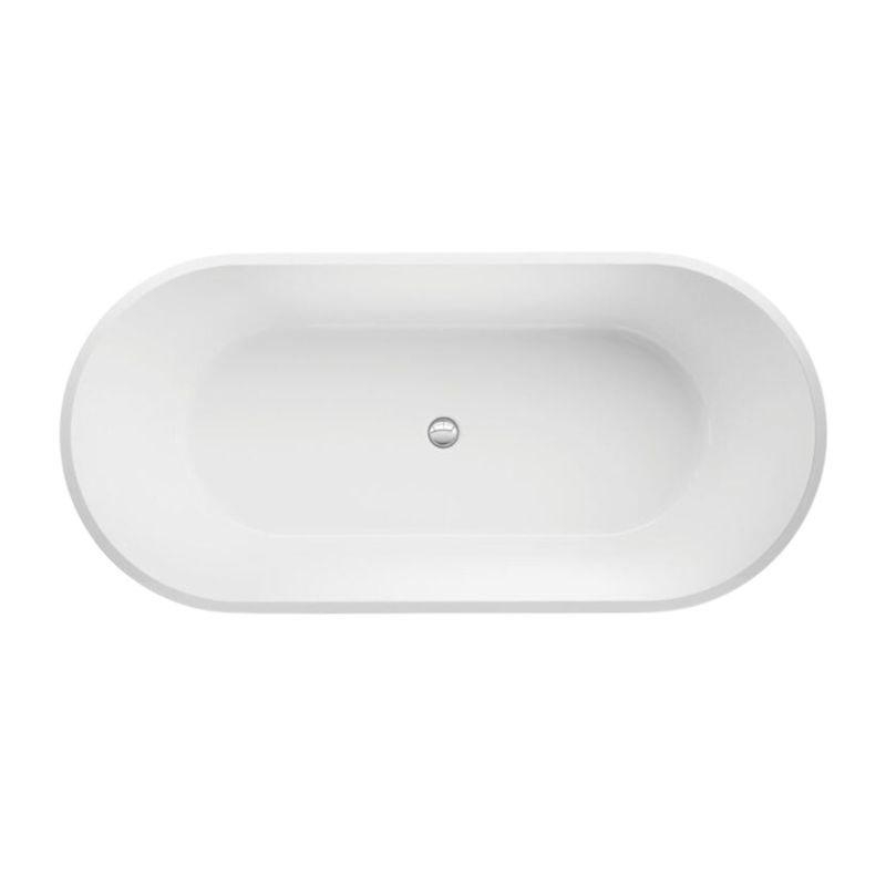Oval Bath - White