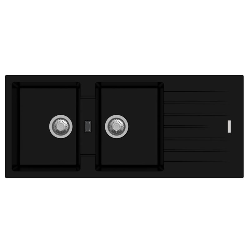 Granite Sink - Tip Toe D200 Nera