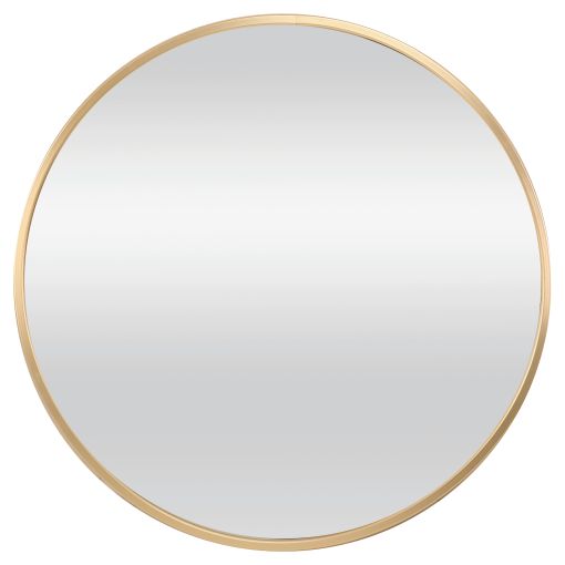 Gold Circle Mirror