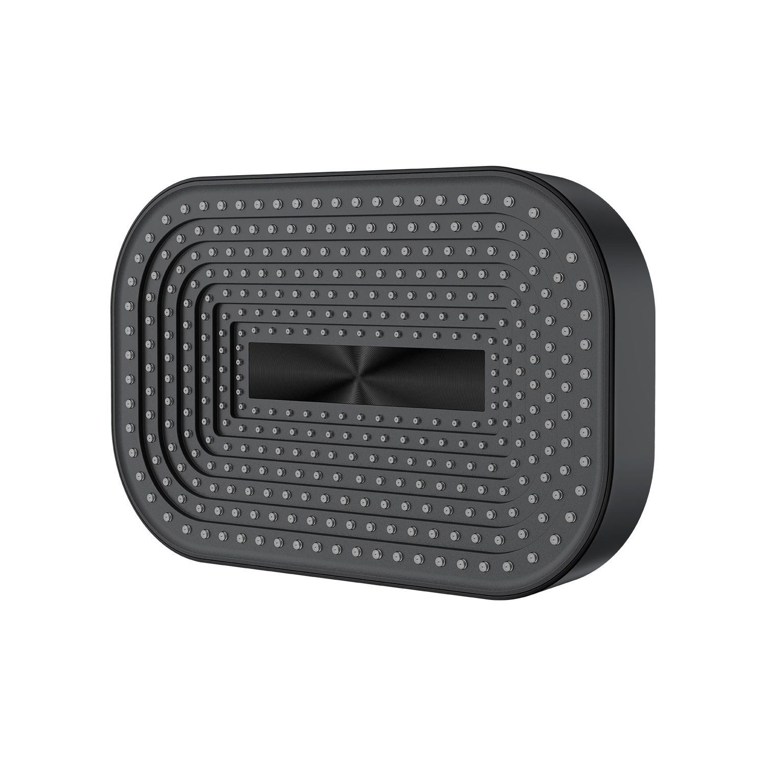 Rain Shower Head – Square – Black