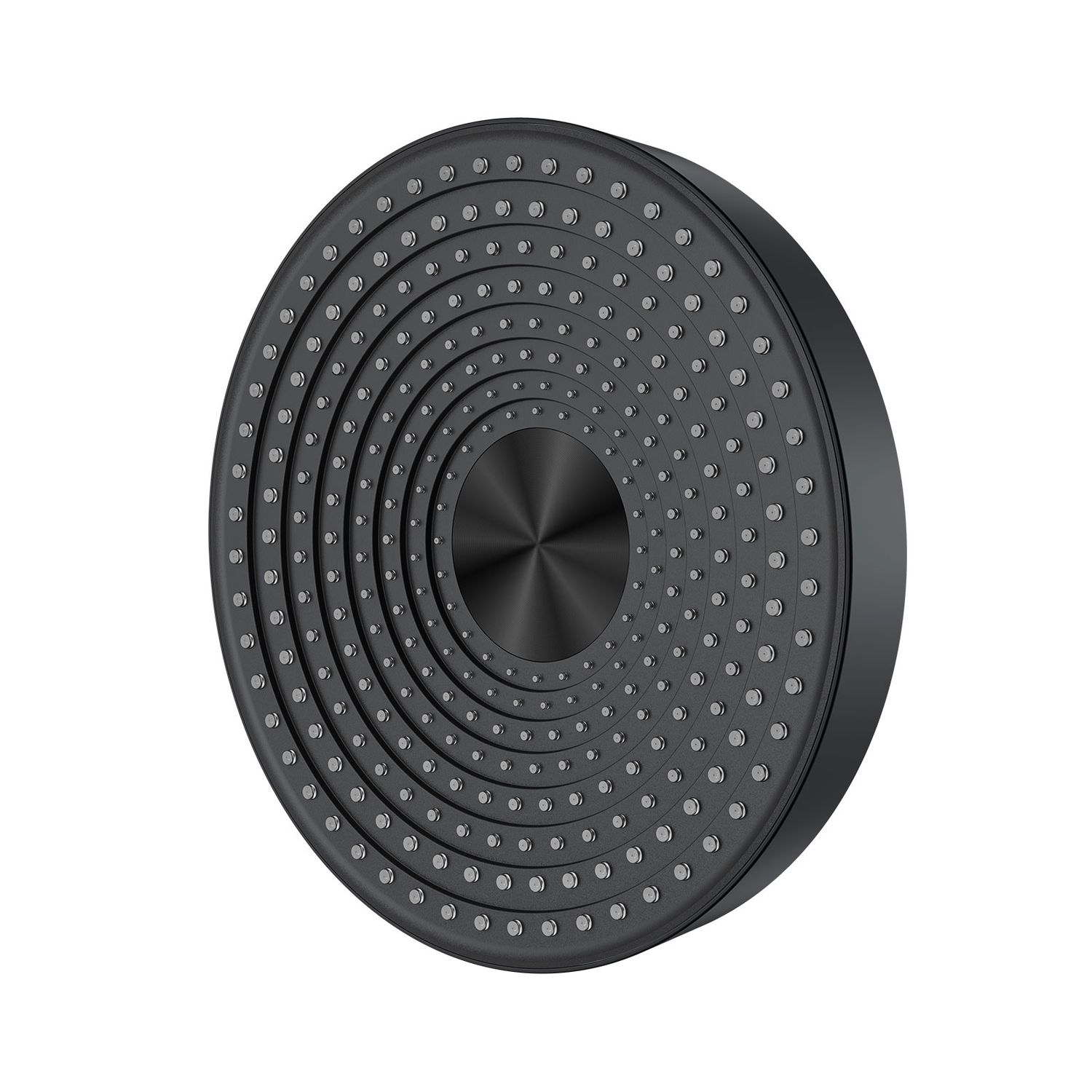 Rain Shower Head – Round – Black