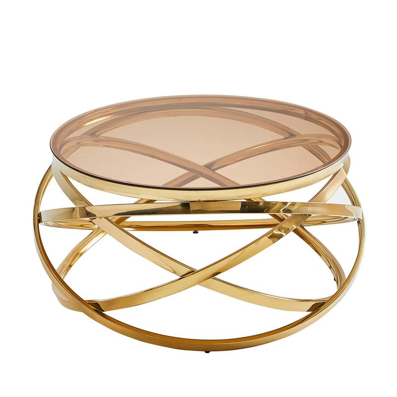 Coffee Table 800mm - Gold