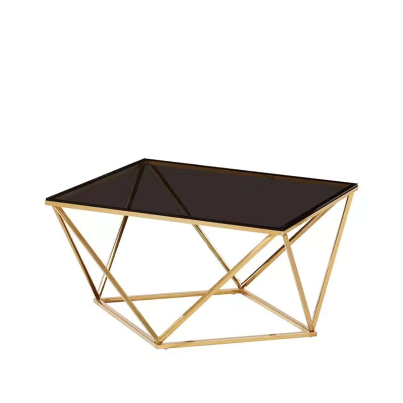 Coffee Table - Golden + Smoke