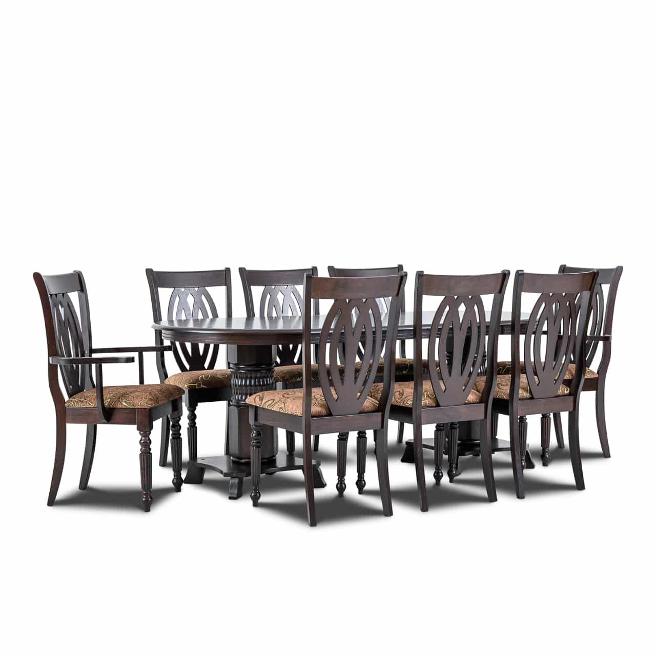 Dining Set 1 + 8 Cappuccino