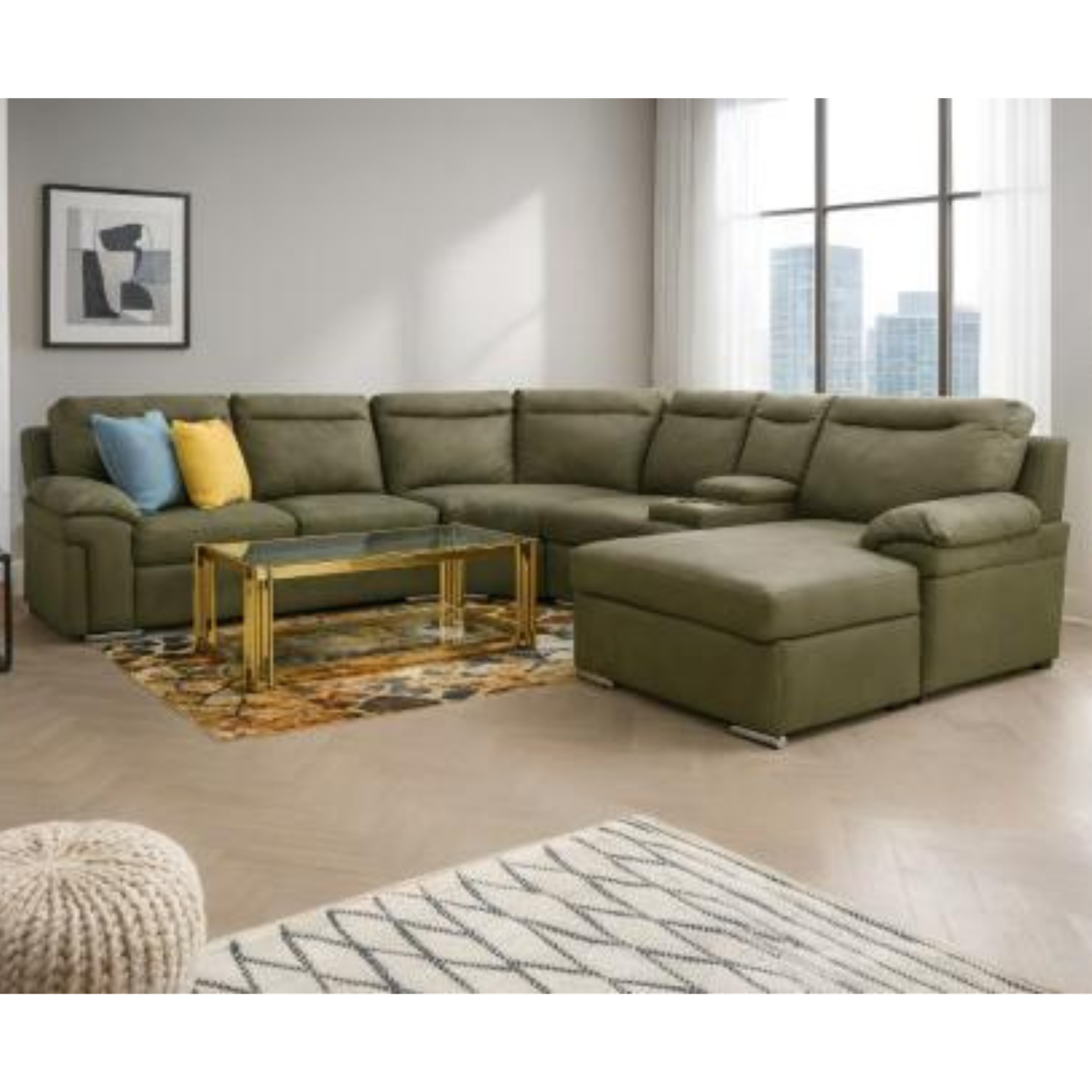 Lounge Suite Jazz with Daybed - Green