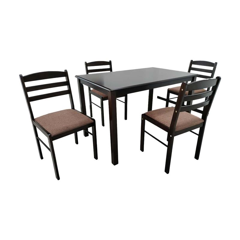 Dining Set 1 + 4 Chocolate