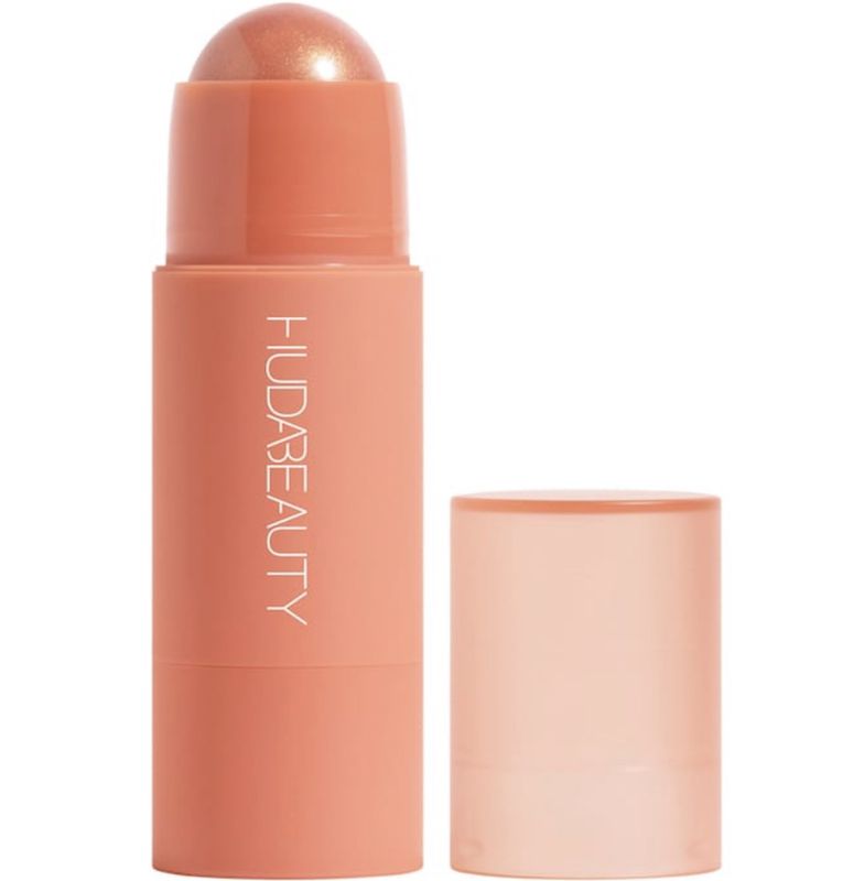 Huda Beauty - Cheeky Tint Cream Blush Stick | Perky Peach - a warm dusty peach