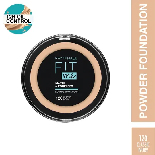 Maybelline - Fit Me Matte + Poreless Compact Powder | 120 Classic Ivory