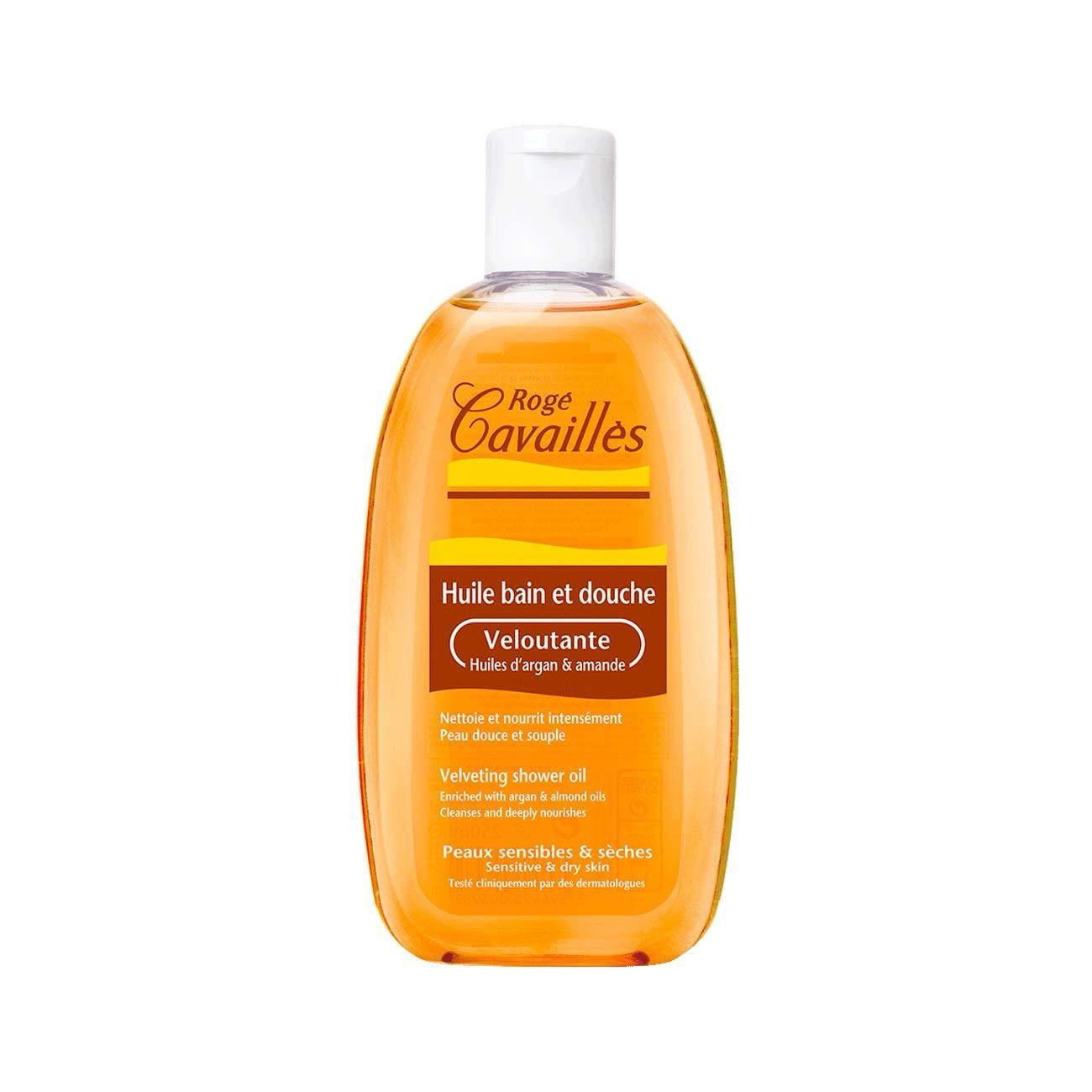ROGE CAVAILLES - Velvety Shower Oil Enriched with Argan &amp; Almond Oils | 250 mL