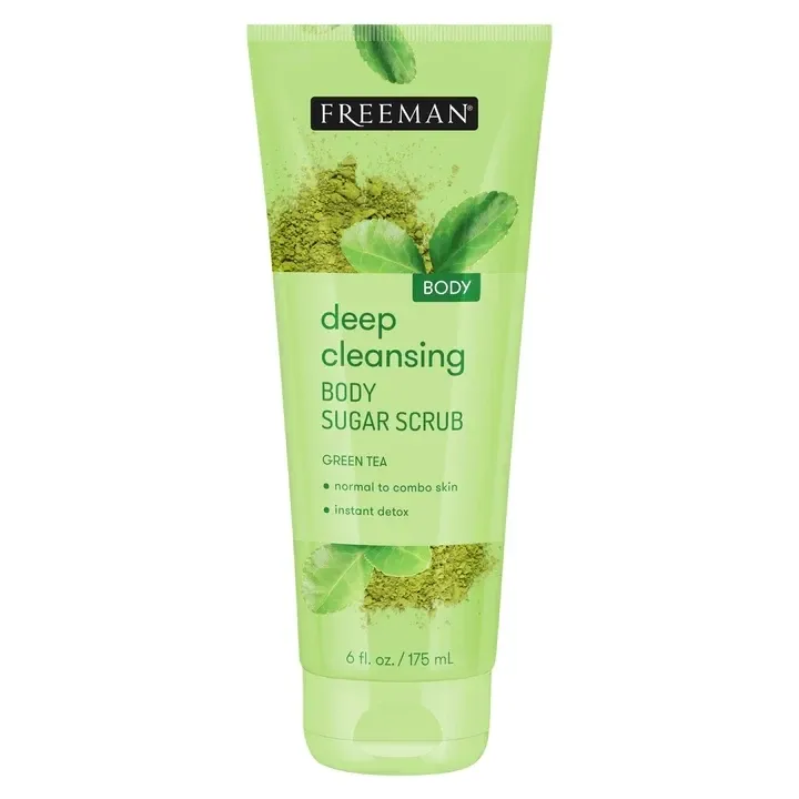FREEMAN - Deep Cleansing Body Sugar Scrub | Green Tea