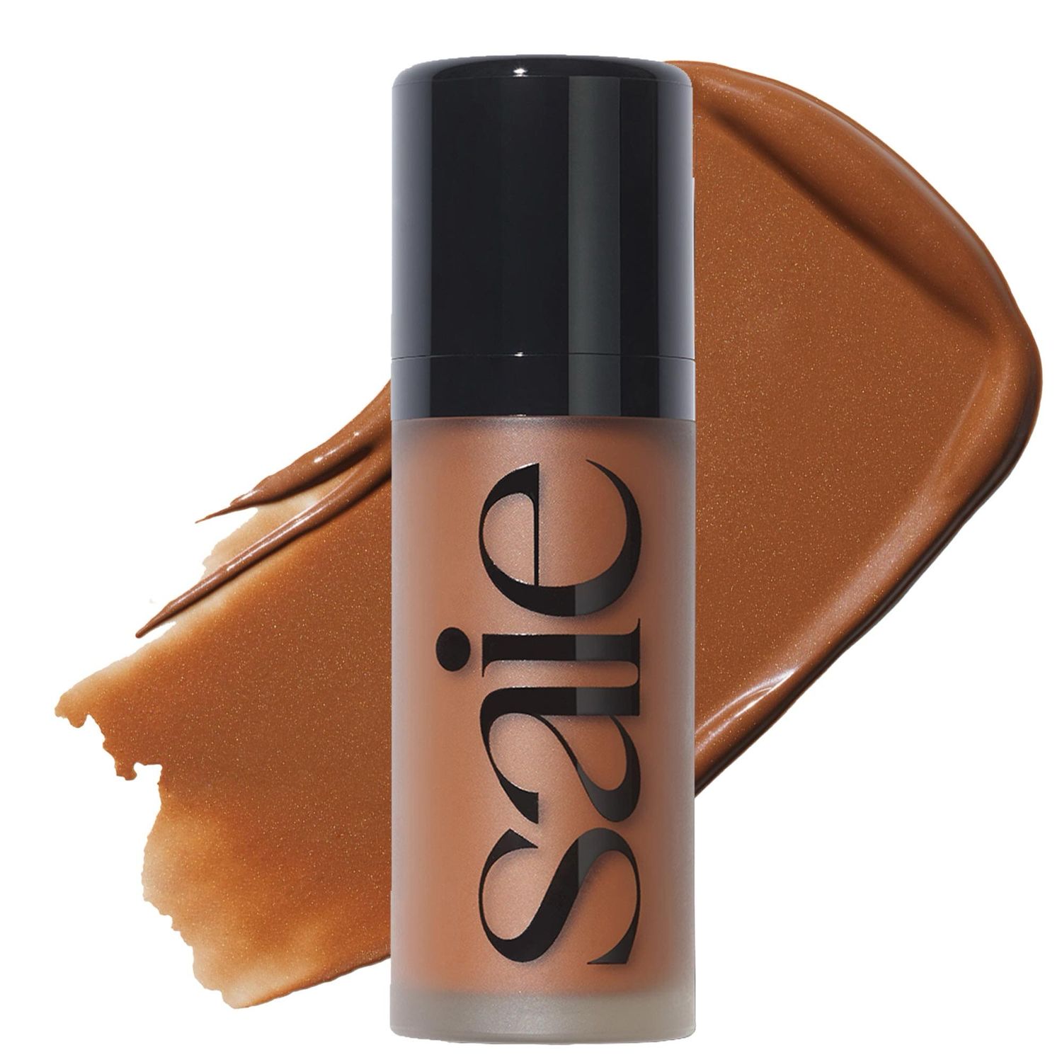 Saie - Dew Bronze Soft-Focus Liquid Bronzer | Swim - light-medium to tan with neutral undertones