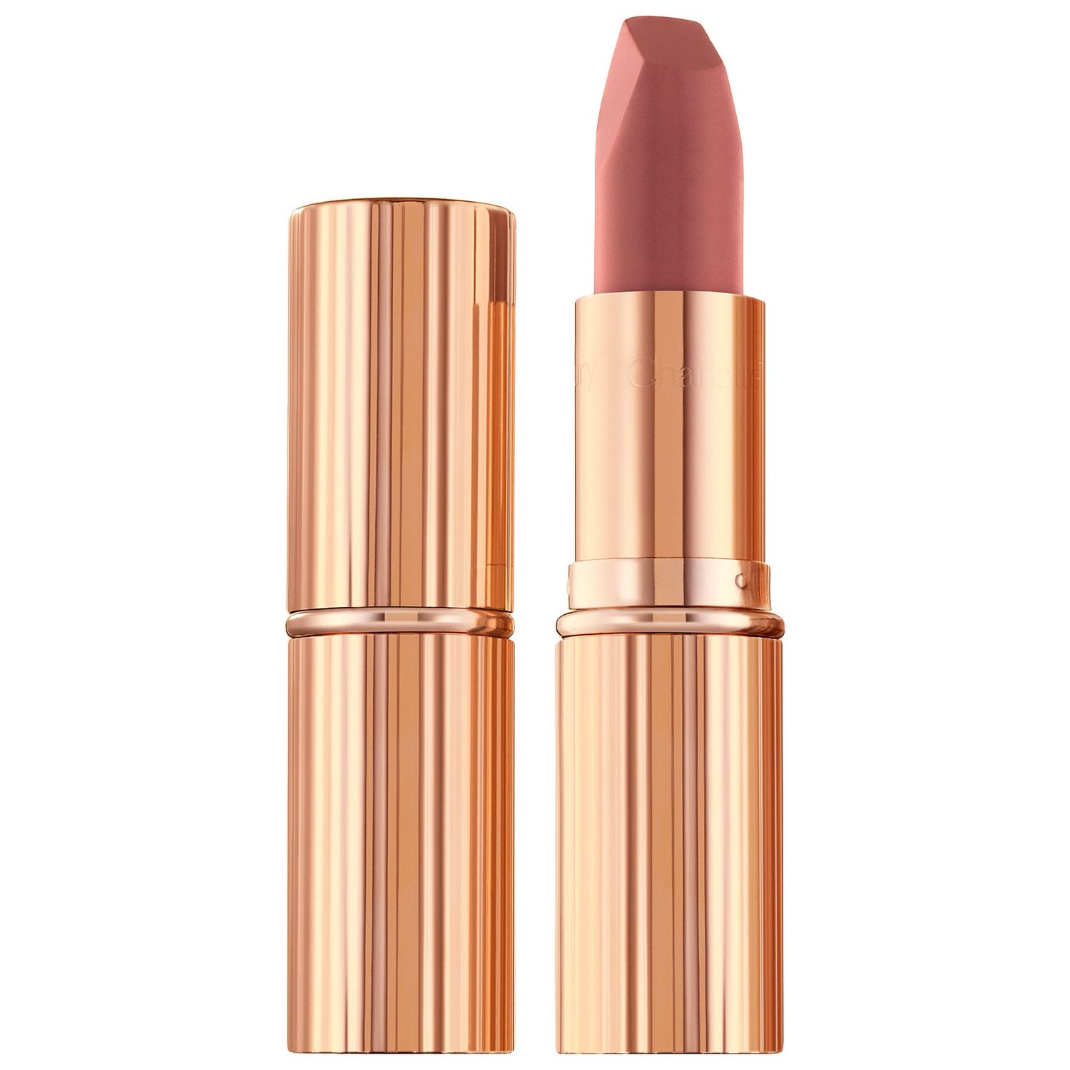 Charlotte Tilbury - Matte Revolution Lipstick | Supermodel - nude rosewood 