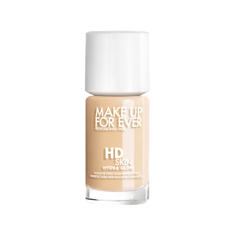 Make Up For Ever - HD Skin Hydra Glow Hydrating Foundation with Hyaluronic Acid | 1N10 - Ivory - for fair to light skin with neutral undertones 