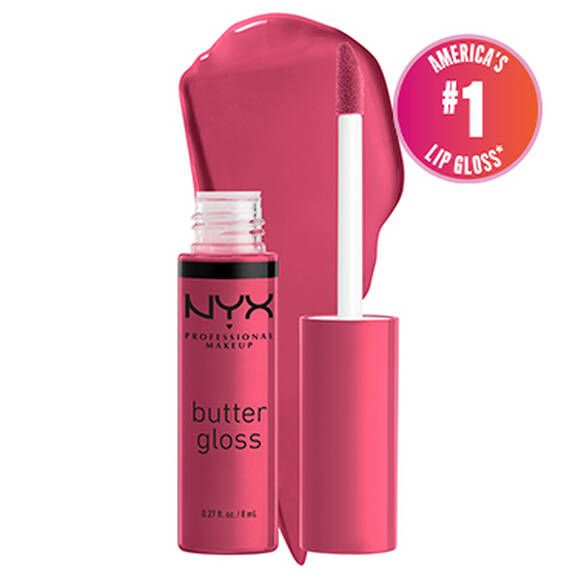NYX - Butter Gloss Non-Sticky Lip Gloss | 32-Strawberry Cheesecake 