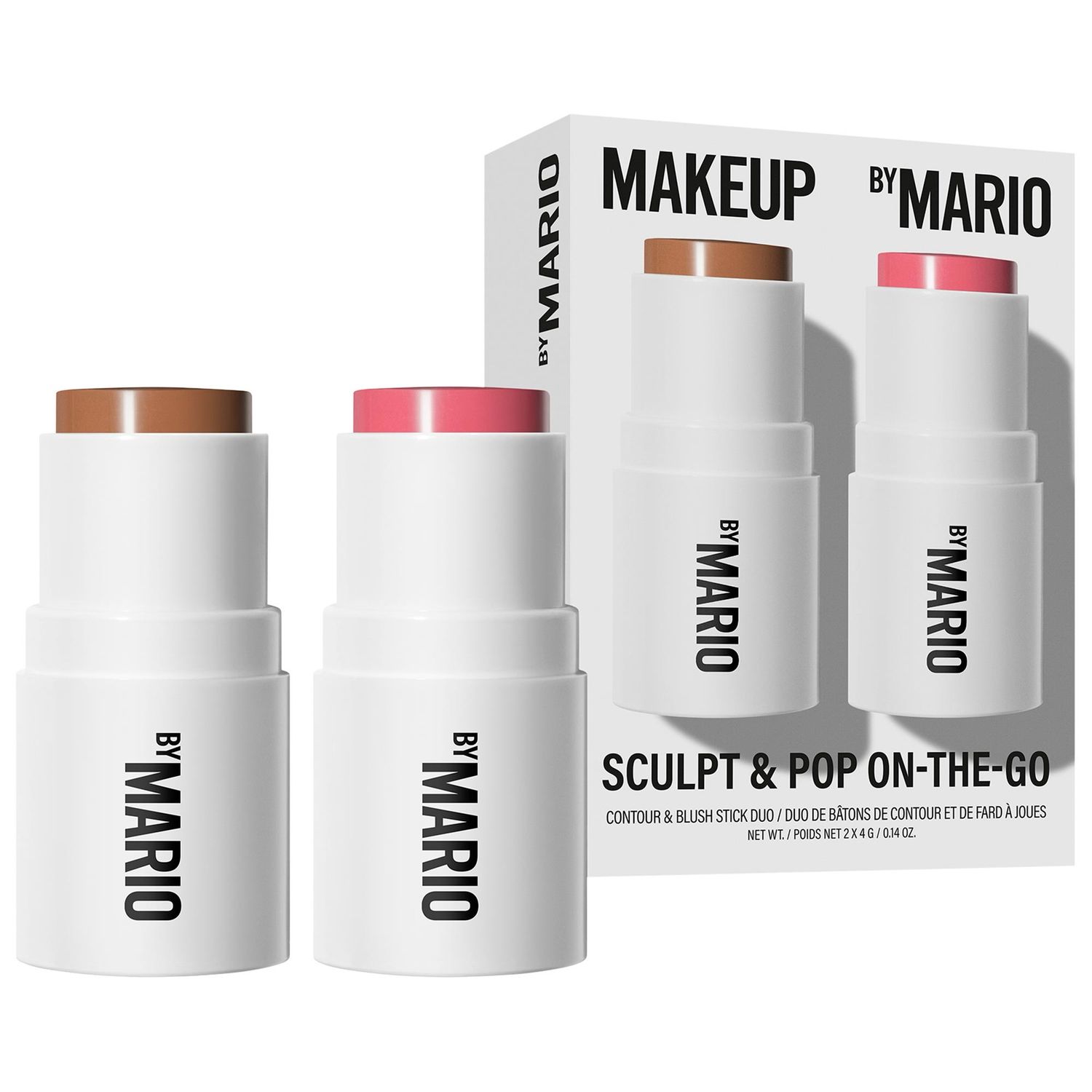 MAKEUP BY MARIO - Sculpt &amp; Pop On The Go | Medium &amp; Pale Petal