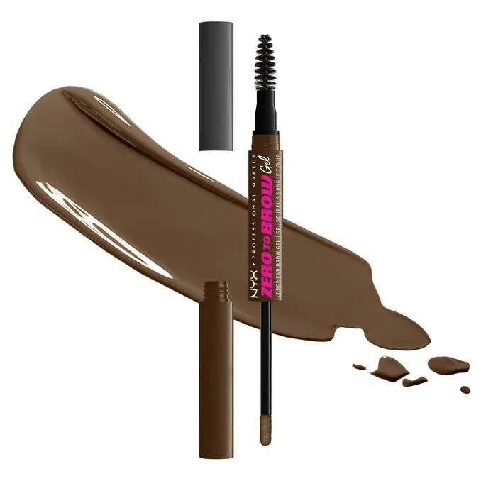NYX - Zero To Brow Longwear Brow Gel | Chocolate - brown