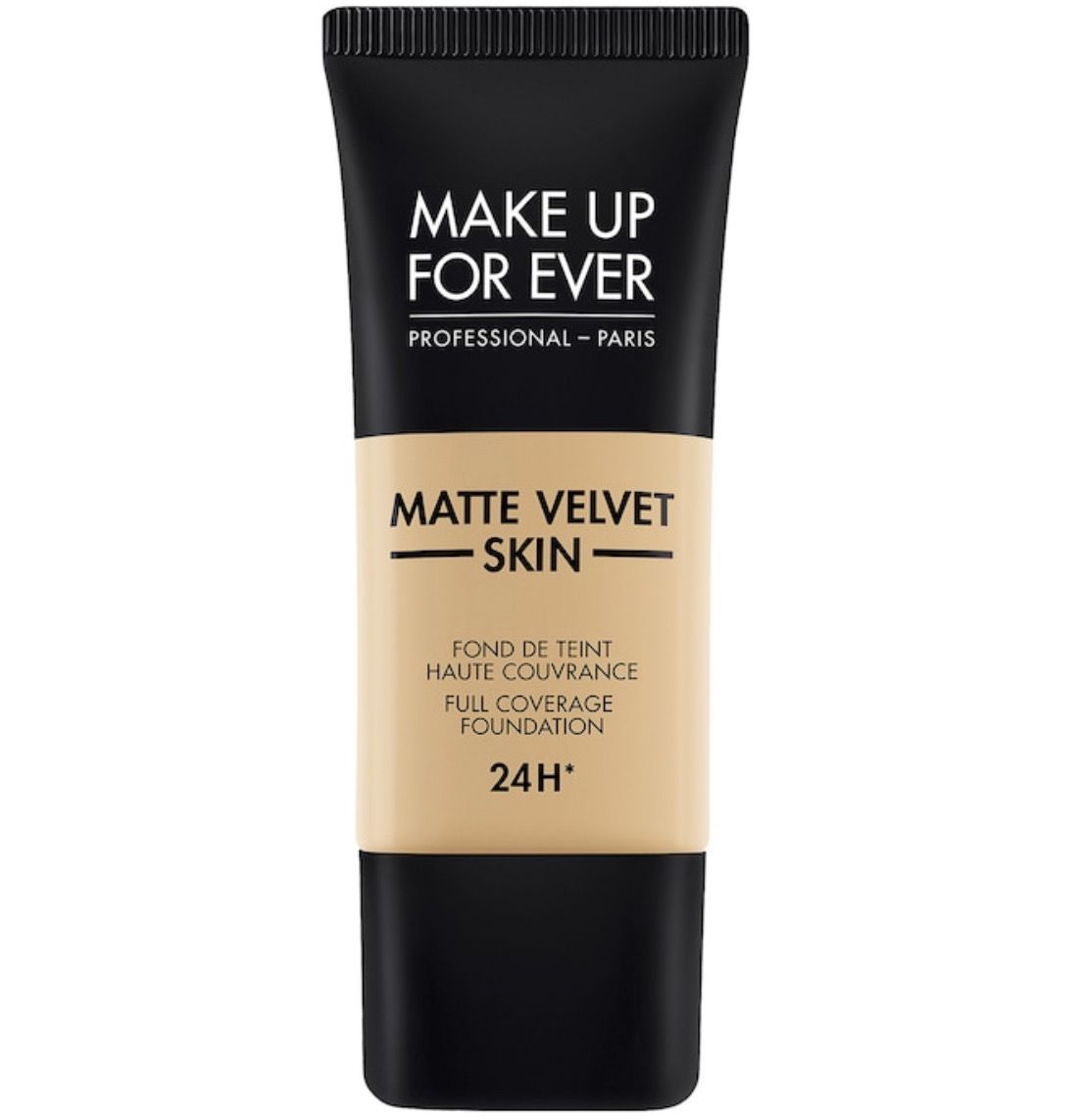 Make Up For Ever - Matte Velvet Skin Full Coverage Foundation | Y245 Soft Sand - for lighter medium skin with yellow undertones