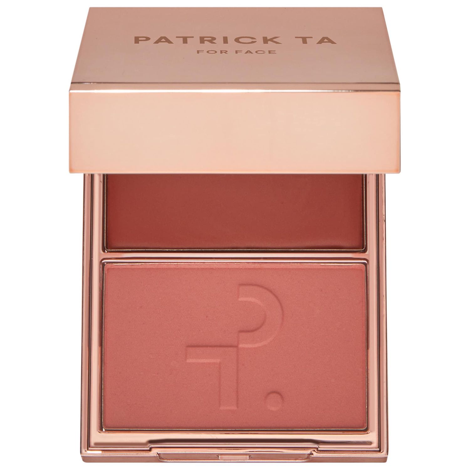 Patrick Ta - Major Headlines - Double-Take Creme &amp; Powder Blush Duo  | She&#39;s Blushing (rosy nude)