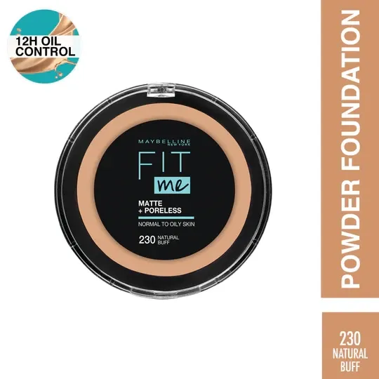 Maybelline - Fit Me Matte + Poreless Compact Powder | 230 Natural Buff