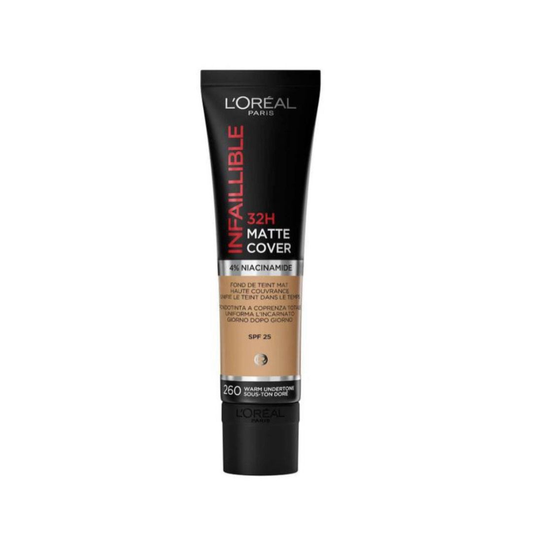 L&#39;ORÉAL PARIS - Infallible 32H Matte Cover | 260 Warm Undertone