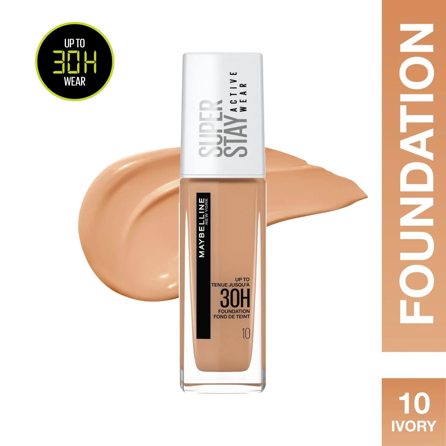 Maybelline - SuperStay 30h Foundation | 10 Ivory