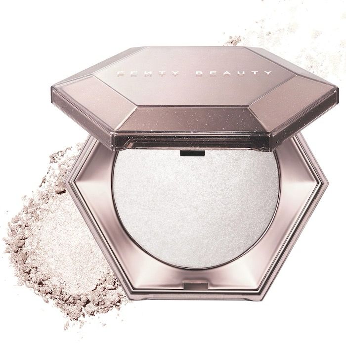Fenty Beauty - Diamond Bomb All-Over Diamond Veil | How Many Carats?! - pure platinum sparkle