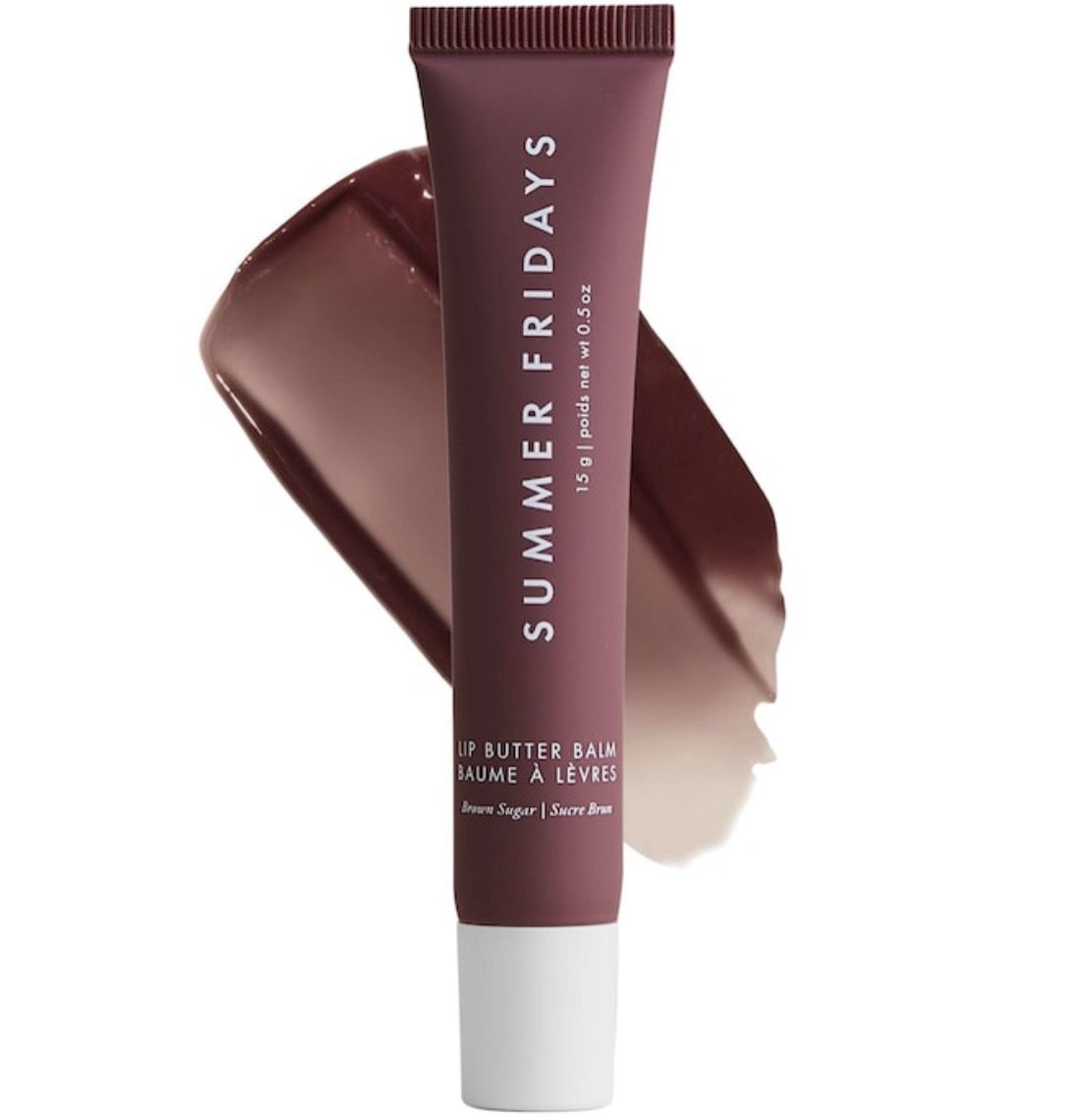 Summer Fridays - Lip Butter Balm for Hydration &amp; Shine | Brown Sugar