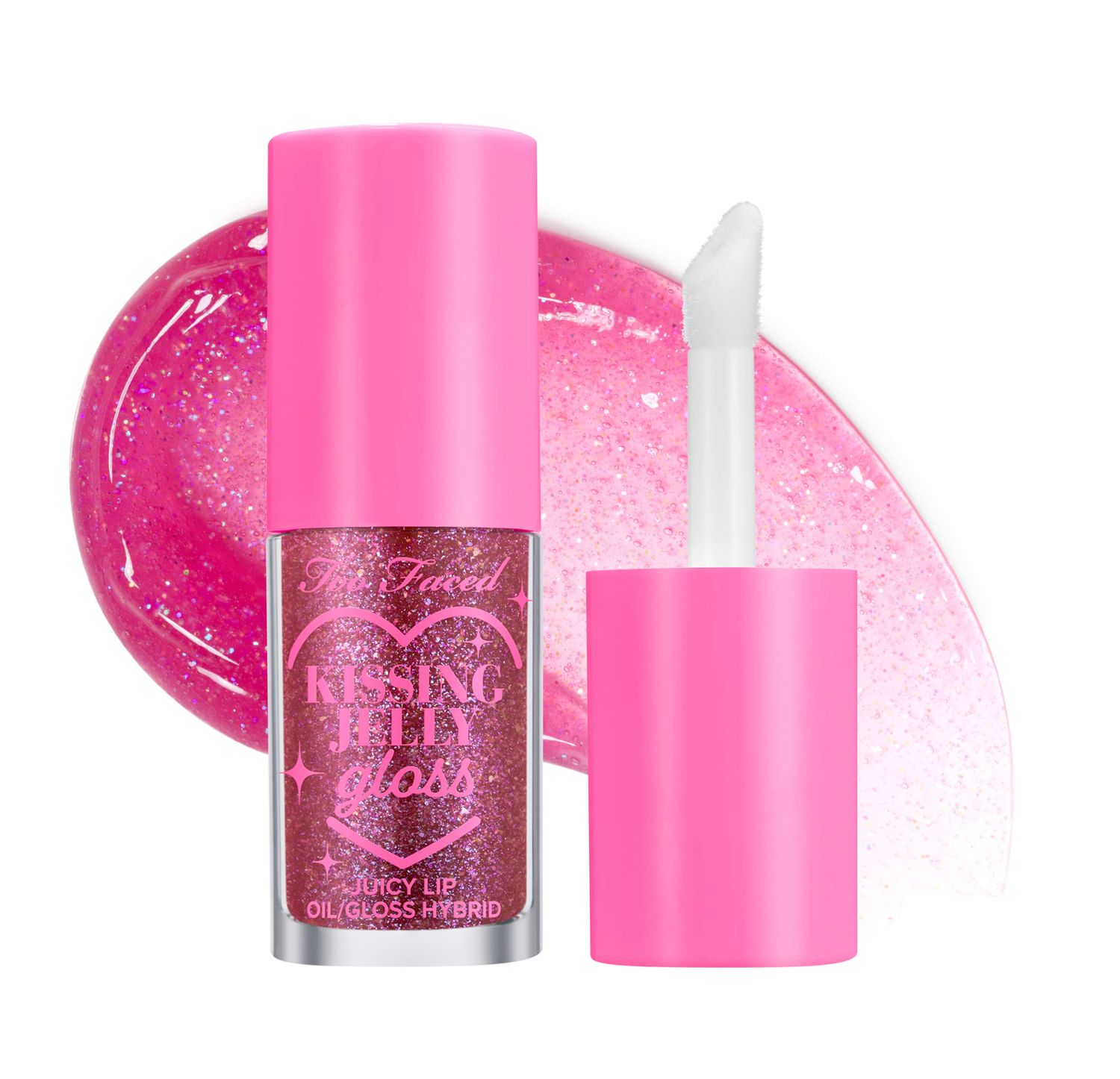 Too Faced - Kissing Jelly Lip Oil Gloss | Grape Soda