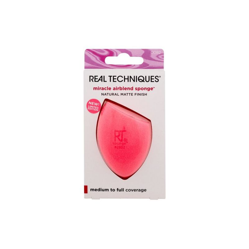 Real Techniques - Miracle Airblend Sponge - Berry Pop Sponge