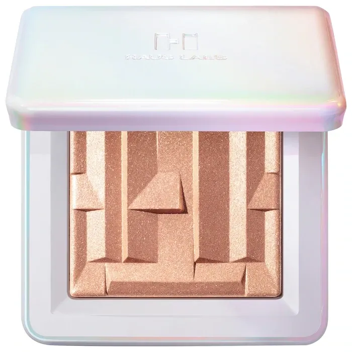 HAUS LABS by Lady Gaga - Bio Radiant Gel Powder Highlighter | Peach Quartz