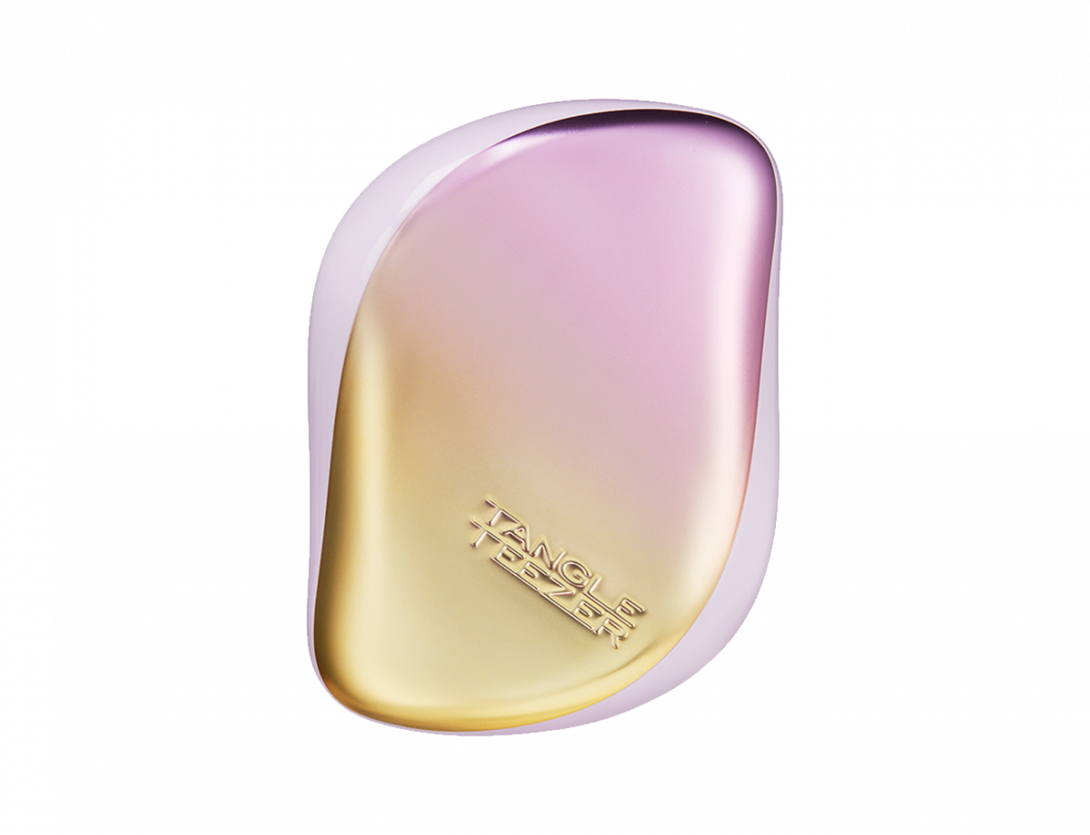 Tangle Teezer - Compact Styler | Sweet Lilac &amp; Yellow Chrome