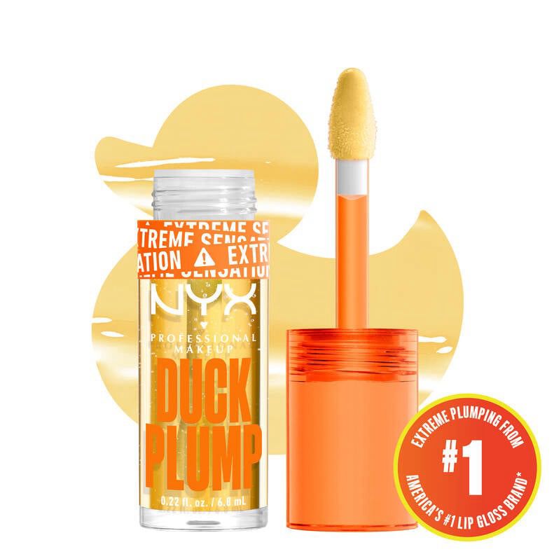 NYX - Duck Plump High Pigment Plumping Lip Gloss | 01 - Clearly Spicy