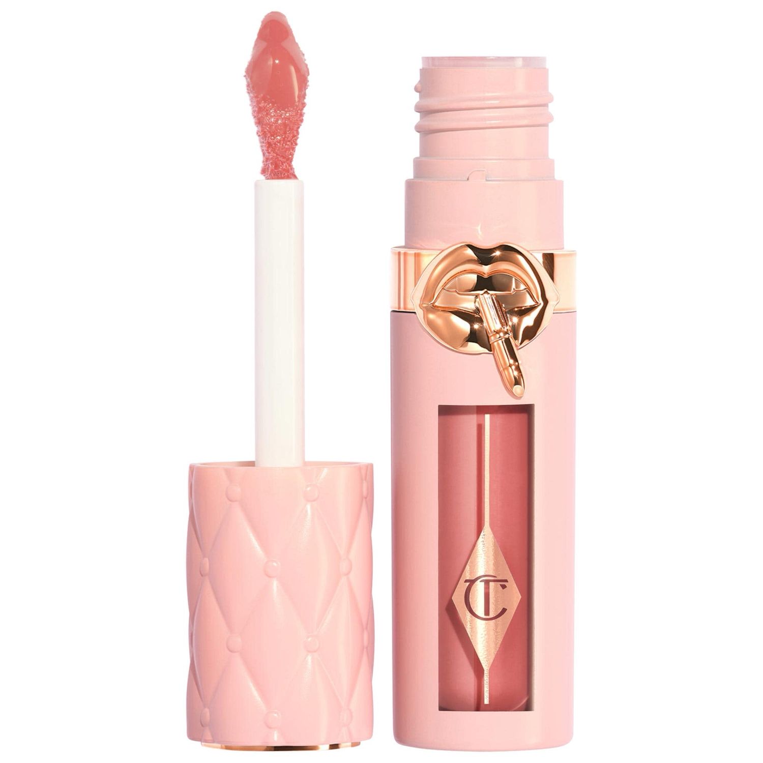 Charlotte Tilbury - Pillow Talk Big Lip Plumpgasm Plumping Lip Gloss | Fair/Medium - pink nude