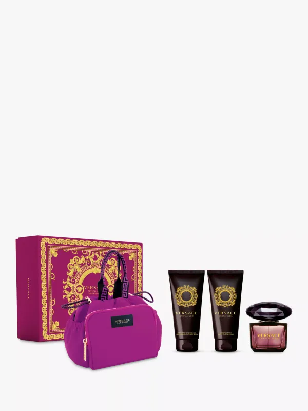 VERSACE - Crystal Noir Eau De Toilette Gift Set | 90 mL