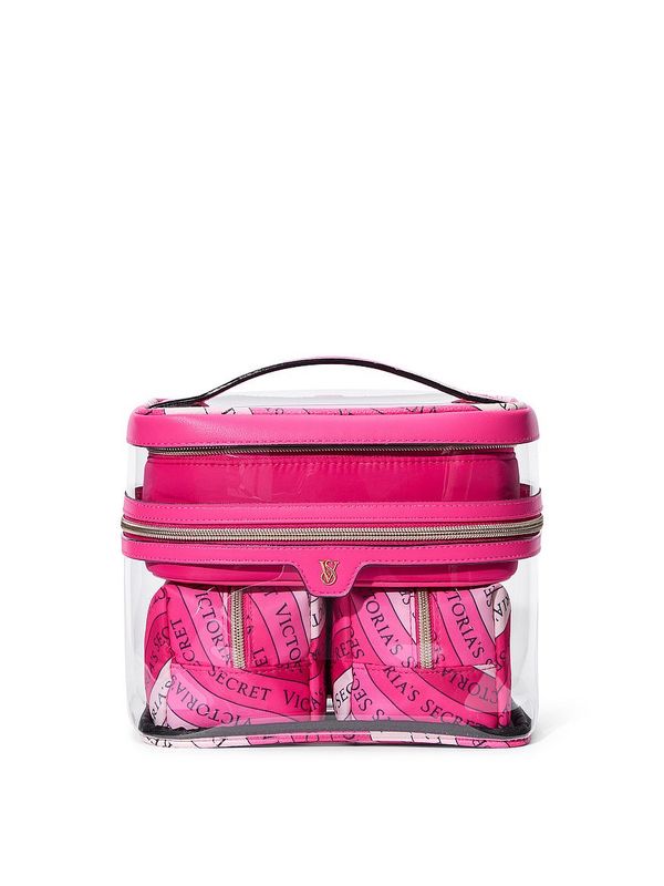Victoria’s Secret - 4-Piece Makeup Bag | Pink
