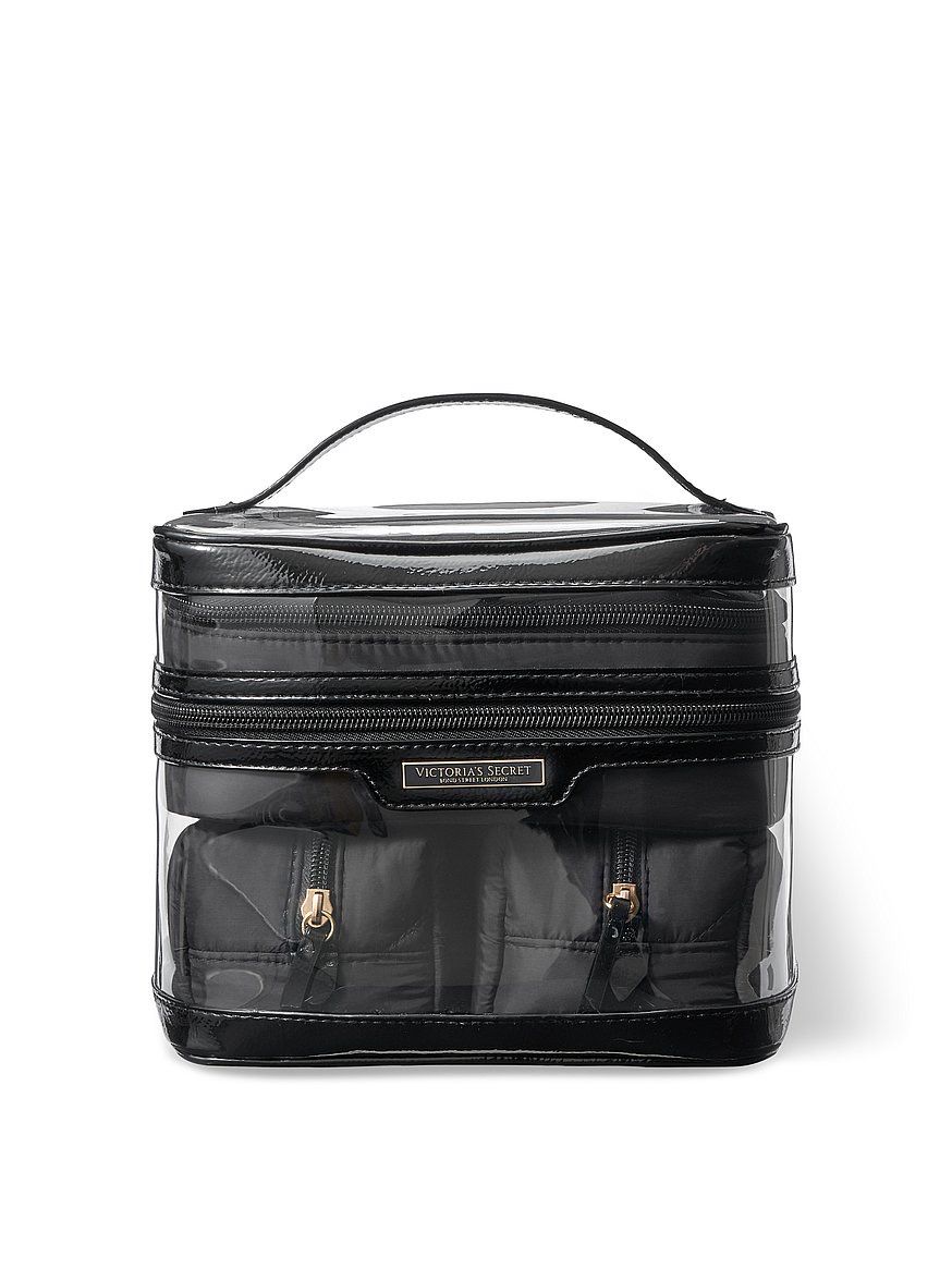 Victoria’s Secret - 4-Piece Makeup Bag | Black Lily