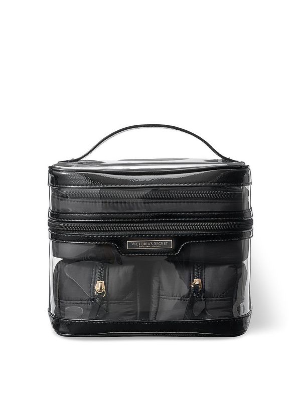 Victoria’s Secret - 4-Piece Makeup Bag | Black Lily