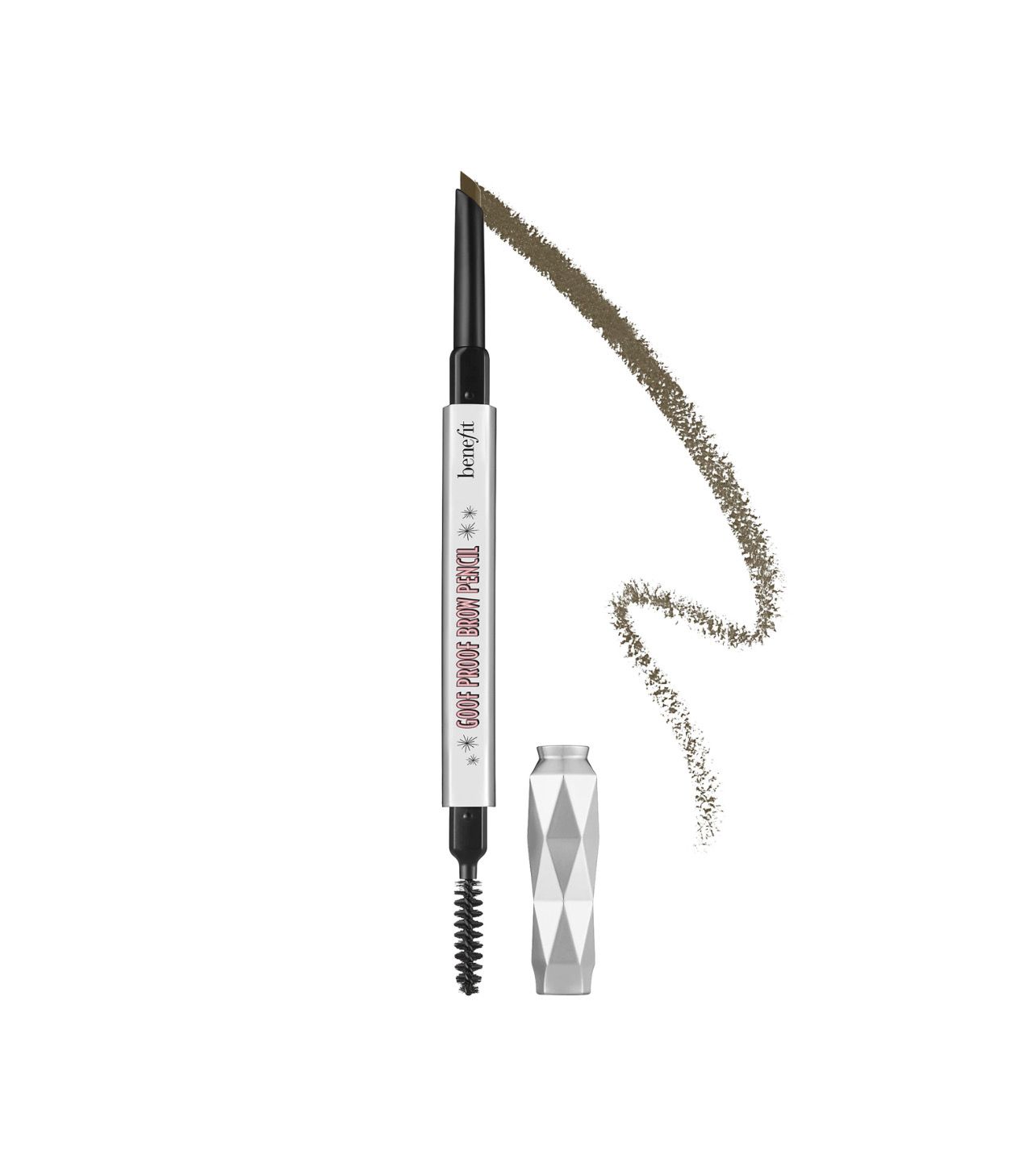 Benefit Cosmetics - Goof Proof Waterproof Easy Shape &amp; Fill Eyebrow Pencil | 3.5 - neutral medium brown