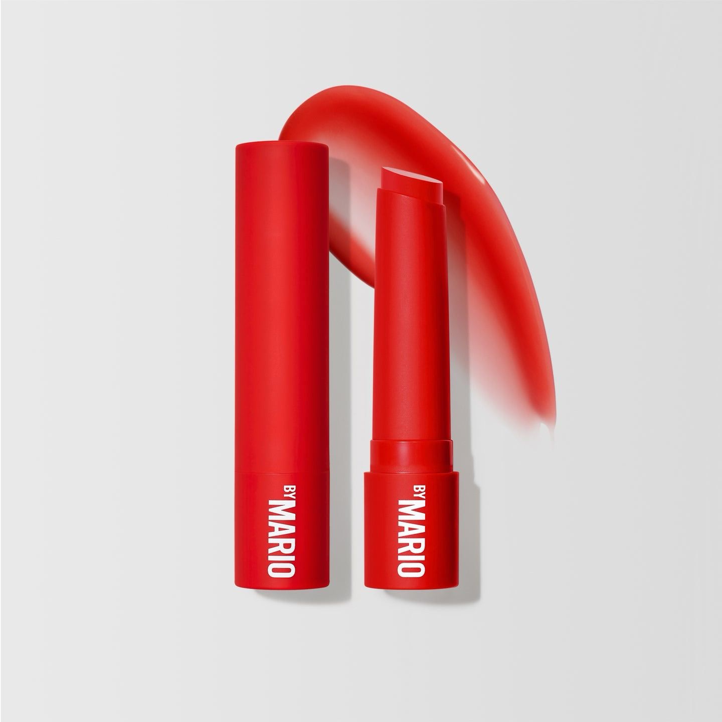 MAKEUP BY MARIO - MoistureGlow™ Plumping Lip Serum | Cherry Glow - sheer poppy red