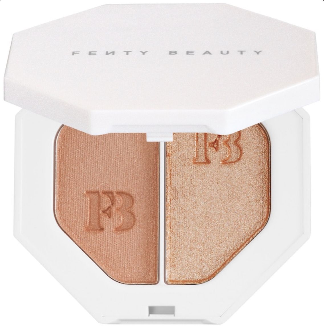 Fenty Beauty - Killawatt Freestyle Highlighter | Afternoon Snack/Mo&#39; Hunny - soft bronzed champagne sheen / supercharged bronzed champagne shimmer
