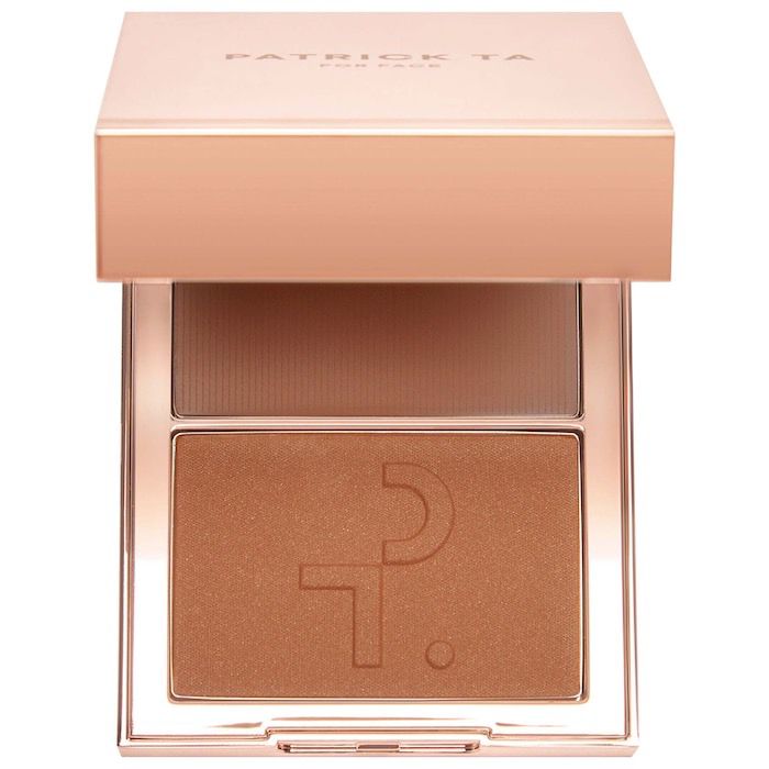 Patrick Ta - Major Sculpt Creme Contour &amp; Powder Bronzer Duo | She&#39;s Bronzed - medium with warm undertone
