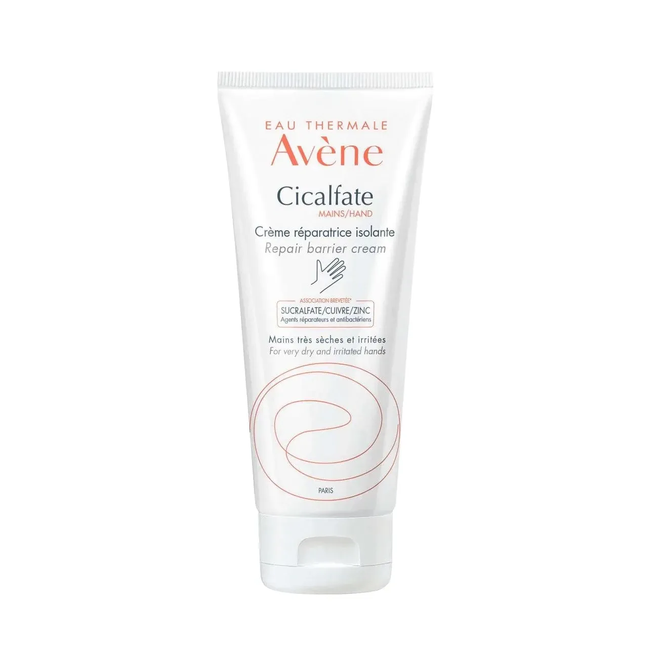 AVÈNE - Cicalfate Hand Repair Barrier Cream - Very Dry and Irritated Hands | 100 mL