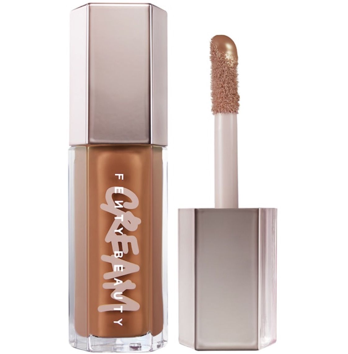 Fenty Beauty - Gloss Bomb Cream Color Drip Lip Cream | Honey Waffles - honey butter brown