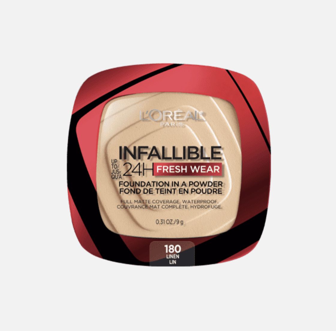 L&#39;ORÉAL PARIS - INFAILLIBlLE 24H Fresh Wear Powder Foundation | 180 Linen