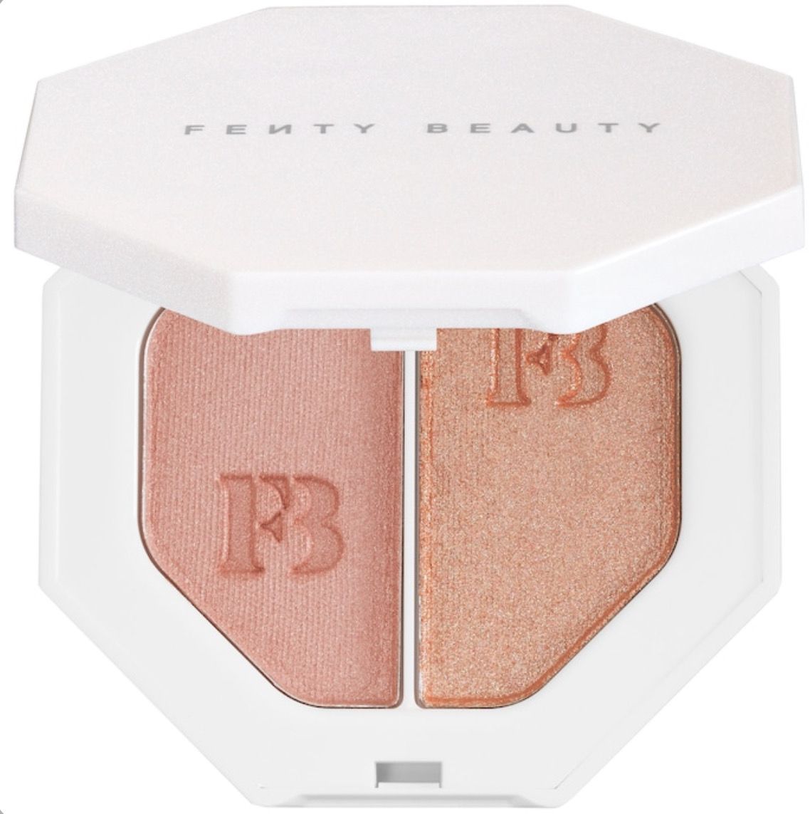 Fenty Beauty - Killawatt Freestyle Highlighter | Girl Next Door/Chic Phreak - soft pink sheen / supercharged peachy pink shimmer