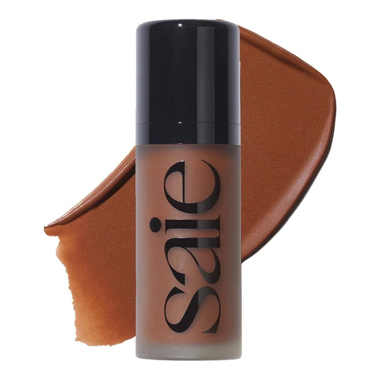 Saie - Dew Bronze Soft-Focus Liquid Bronzer | Stinson - tan to deep with warm undertones