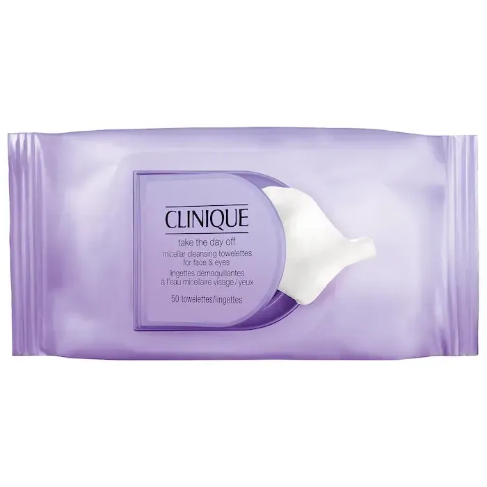 CLINIQUE - Take The Day Off Micellar Cleansing Towelettes for Face &amp; Eyes Makeup Remover