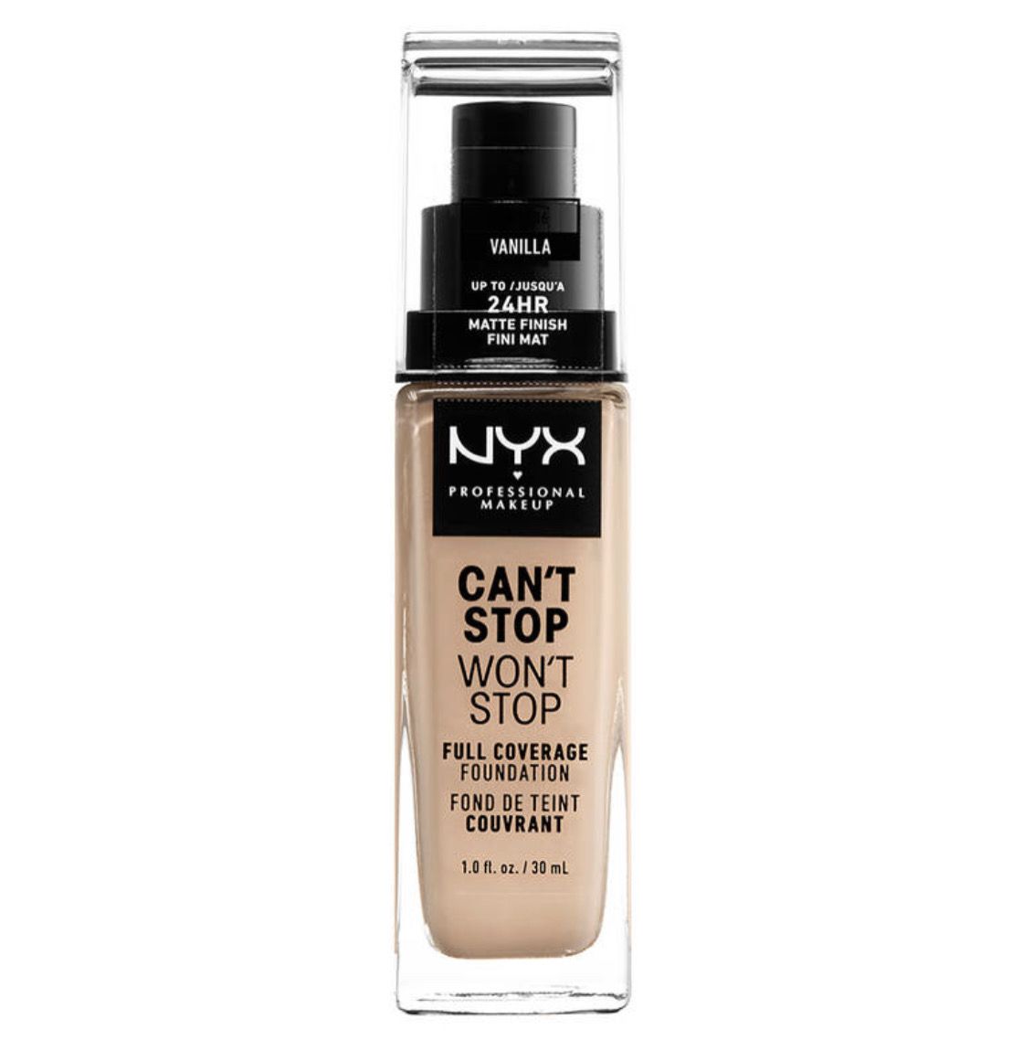 NYX - Can’t Stop Won’t Stop Foundation | 06 Vanilla