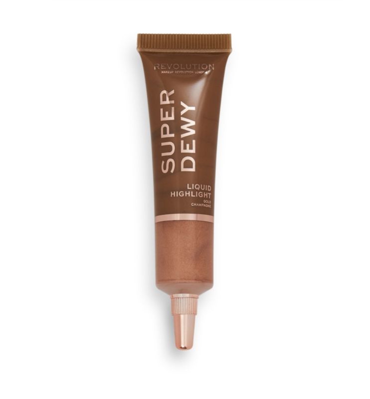 Revolution - Superdewy Liquid Highlighter | Gold Champagne