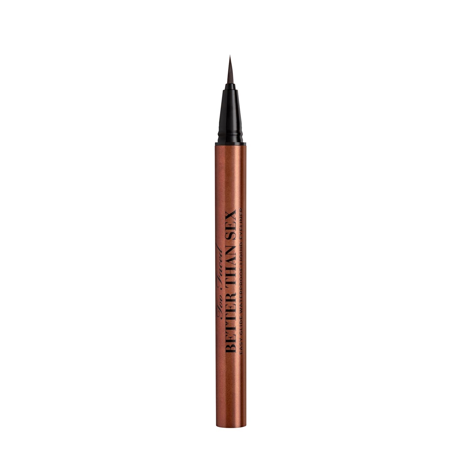 Too Faced - Better Than Sex Easy Glide Waterproof Liquid Eyeliner | Chocolate - chocolate brown